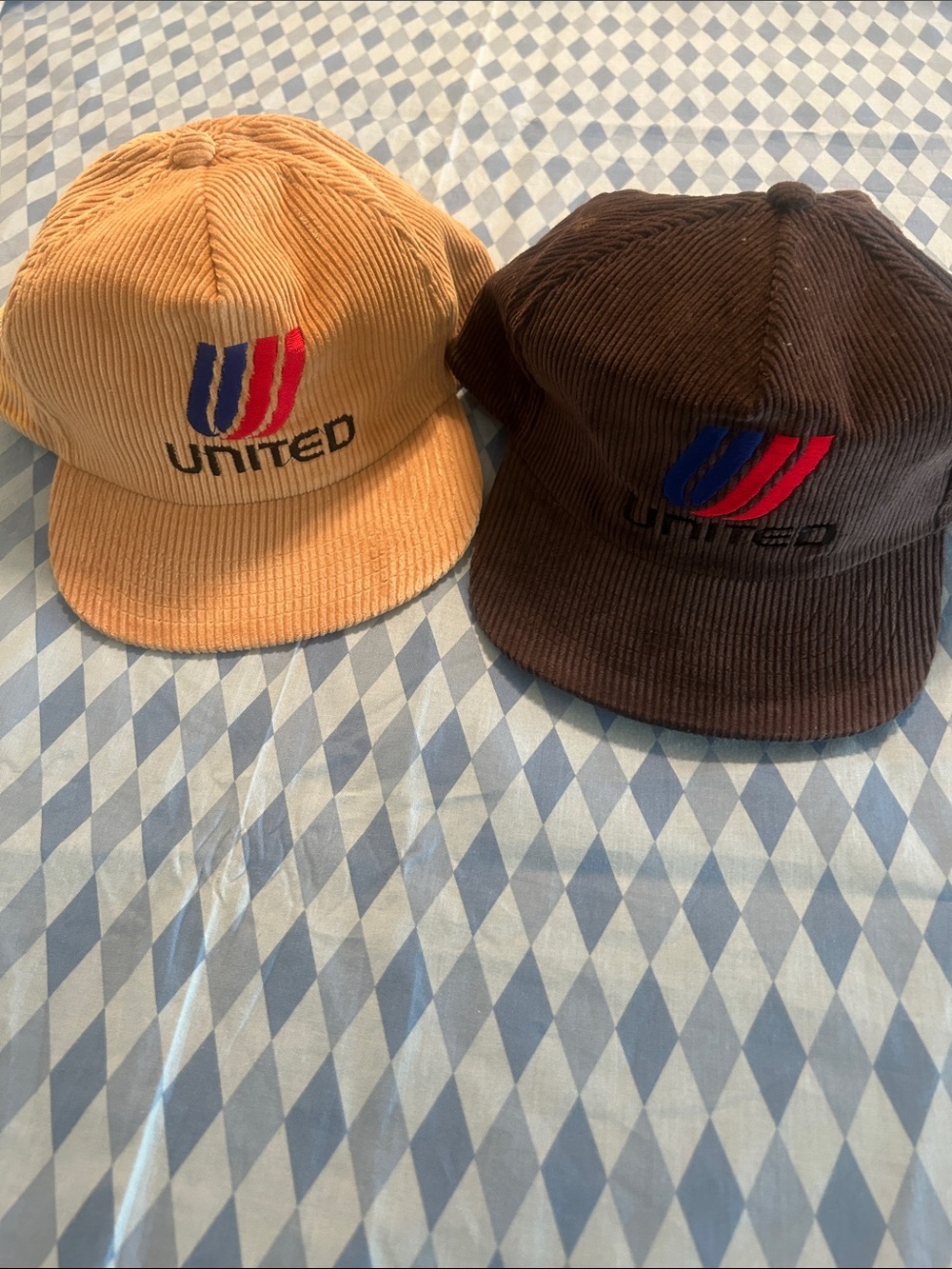 Vintage United Airlines  Tulip hats